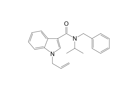 N-Benzyl-N-(propan-2-yl)-1-(prop-2-en-1-yl)-1H-indole-3-carboxamide