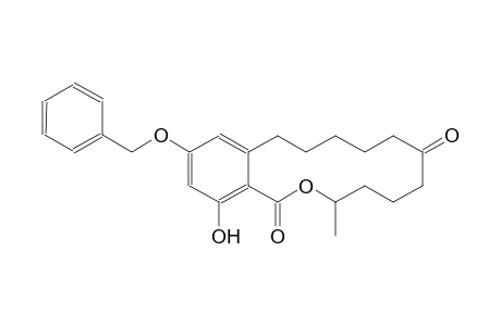 (3S)-14-(benzyloxy)-16-hydroxy-3-methyl-3,4,5,6,9,10,11,12-octahydro-1H-2-benzoxacyclotetradecin-1,7(8H)-dione