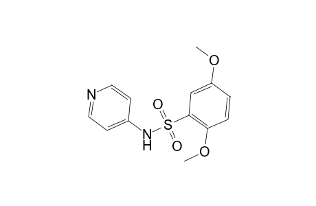 2,5-Dimethoxy-N-(4-pyridyl)benzenesulfonamide