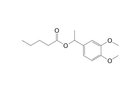 1-(3,4-Dimethoxyphenyl)ethanol valerate