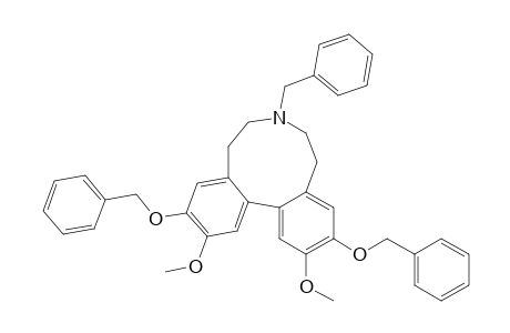 7-Benzyl-3,11-dibenzyloxy-2,12-dimethoxy-6,7,8,9-tetrahydro-5H-dibenz[d,f]azonine