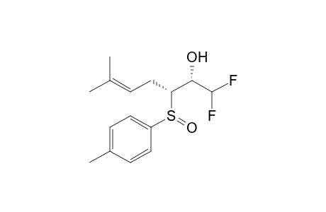 (2R,3R)-6-Methyl-1,1-difluoro-3-[(4'-methylphenyl)sulfinyl]hept-5-en-2-ol