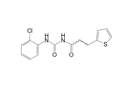 1-(o-chlorophenyl)-3-[3-(2-thienyl)acryloyl]urea