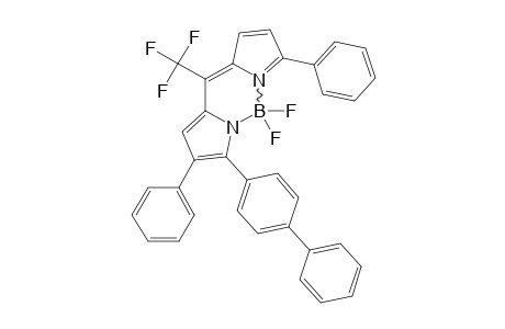 4,4-DIFLUORO-3-[(1,1-BIPHENYL)-4-YL]-2,5-DIPHENYL-8-TRIFLUOROMETHYL-4-BORA-3A,4A-DIAZA-S-INDACENE