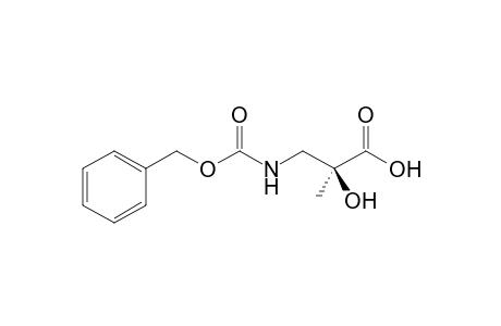 (2S)-2-hydroxy-2-methyl-3-(phenylmethoxycarbonylamino)propanoic acid