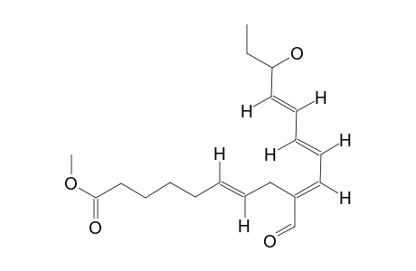 METHYL-9-FORMYL-(15R,S)-HYDROXY-(6Z,9E,11E,13E)-HEPTADECATETRAENOATE