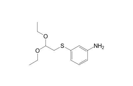 3-((2,2-Diethoxyethyl)thio)aniline