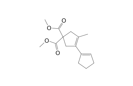 Dimethyl 3-cyclopen-1'-enyl-4-methylcyclopent-3-enye-1,1-dicarboxylate