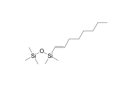 Pentamethyl[(E) and (Z)-1-octenyl]disiloxane