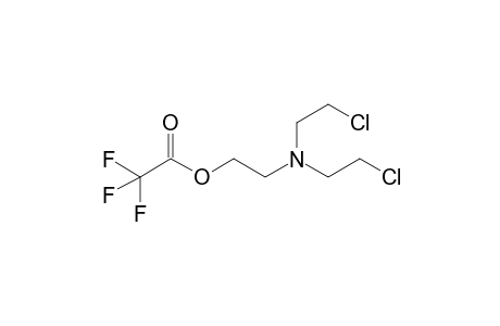 2-(bis(2-chloroethyl)amino)ethyl 2,2,2-trifluoroacetate