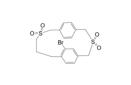 18-Bromo-3,10-dithia-tricyclo[12.2.2.2*5,8*]icosa-1(17),5(20),6,8(19),14(18),15-hexaene 3,3,10,10-tetraoxide