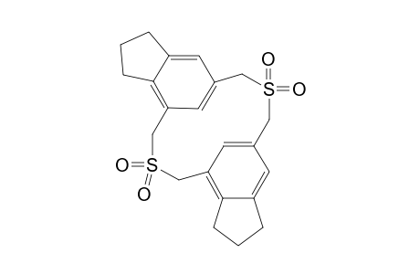 (syn,anti) and (syn,syn)-2,12-Dithia[3.3](4,6) indanophane-2,2,12,12-tetraoxide
