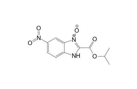 Isopropyl 5-nitro-1H-benzimidazole-2-carboxylate - 3-Oxide