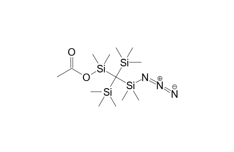 (Acetoxydimethylsilyl)(azidodimethylsilyl)bis(trimethylsilyl)methane