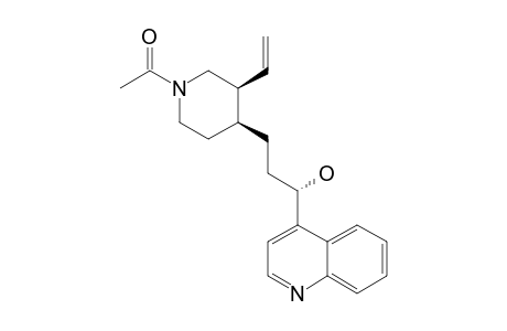 N-ACETYLCINCHONICINOL;MINOR-ISOMER