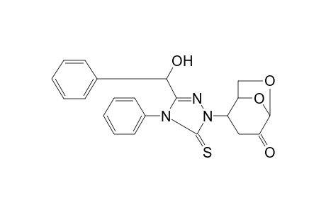 2-[3-[hydroxy(phenyl)methyl]-4-phenyl-5-sulfanylidene-1,2,4-triazol-1-yl]-6,8-dioxabicyclo[3.2.1]octan-4-one