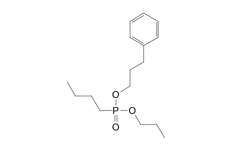 Butylphosphonic acid, 3-phenylpropyl propyl ester