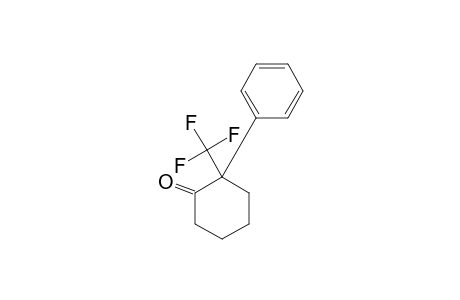 2-PHENYL-2-TRIFLUOROMETHYL-CYCLOHEXANONE;MAJOR-ISOMER