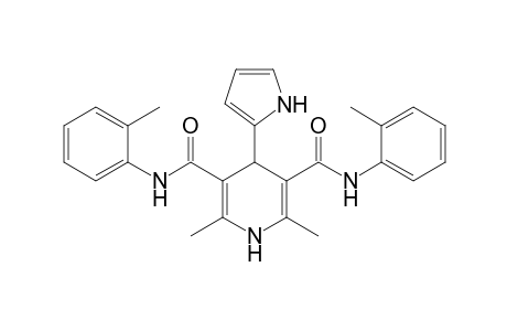 4-(2-Pyrrolyl)-2,6-dimethyl-3,5-bis-N-(2-methylphenyl)-carbamoyl-1,4-dihydro-pyridine