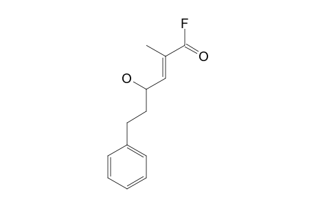 4-HYDROXY-2-METHYL-6-PHENYLHEX-2-ENOYL-FLUORIDE