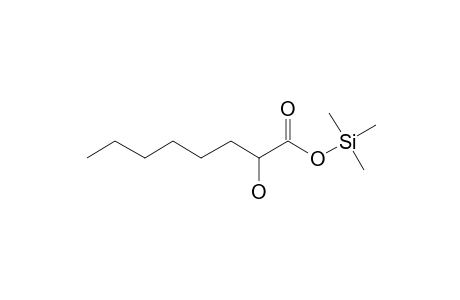 2-Hydroxyoctanoic acid, tms derivative