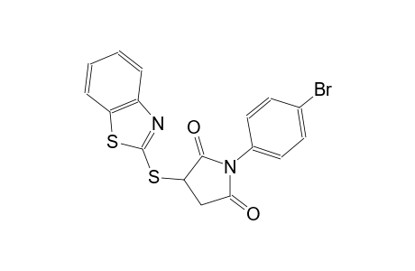 3-(1,3-benzothiazol-2-ylsulfanyl)-1-(4-bromophenyl)-2,5-pyrrolidinedione