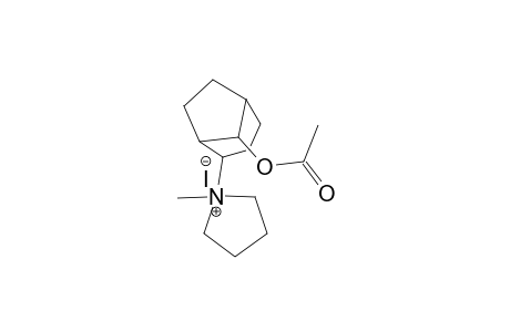 1-(8-Acetoxy-bicyclo[3.2.1]oct-2-yl)-1-methyl-pyrrolidinium iodide