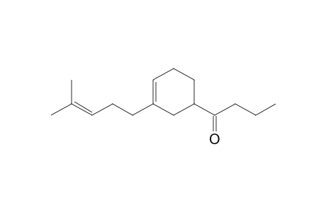 1-Butanone, 1-[3-(4-methyl-3-pentenyl)-3-cyclohexen-1-yl]-