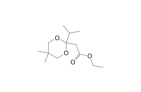 Ethyl 2-isopropyl-5,5-dimethyl-1,3-dioxane-2-acetate