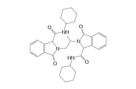 2,2'-(propane-1,2-diyl)bis(N-cyclohexyl-3-oxoisoindoline-1-carboxamide)