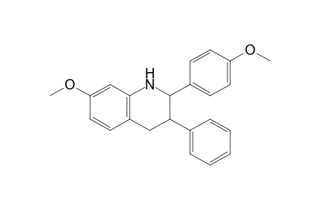 7-Methoxy-2-(4-methoxyphenyl)-3-phenyl-1,2,3,4-tetrahydroquinoline