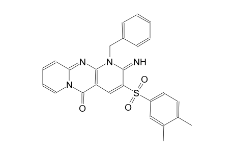 1-benzyl-3-[(3,4-dimethylphenyl)sulfonyl]-2-imino-1,2-dihydro-5H-dipyrido[1,2-a:2,3-d]pyrimidin-5-one