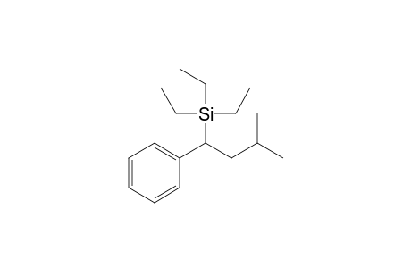 Triethyl-(3-methyl-1-phenyl-butyl)silane