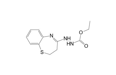 ethyl N-(2,3-dihydro-1,5-benzothiazepin-4-ylamino)carbamate