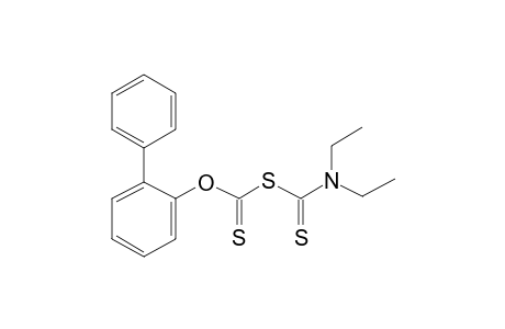 o-(2-Biphenylyl) S-(N,N-diethylthiocarbamoyl) dithiocarbonate