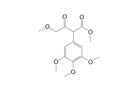 Methyl 4-Methoxy-2-(-3,4,5-trimethoxyphenyl))-3-oxobutanoate