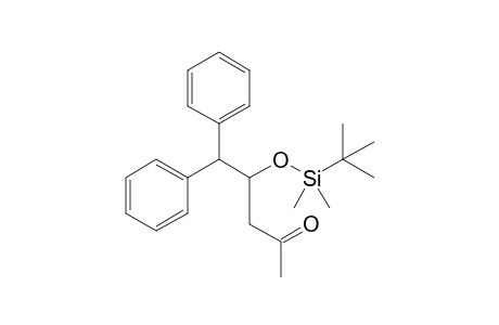 4-(t-Butyldimethylsiloxy)-5,5-diphenyl-2-pentanone