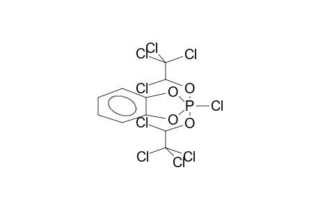 2-CHLORO-2,2-BIS(1-CHLORO-2,2,2-TRICHLOROETHOXY)-4,5-BENZO-1,3,2-DIOXAPHOSPHOLANE