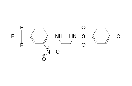 benzenesulfonamide, 4-chloro-N-[2-[[2-nitro-4-(trifluoromethyl)phenyl]amino]ethyl]-