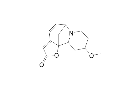 Securinan-11-one, 4-methoxy-, (4.beta.)-