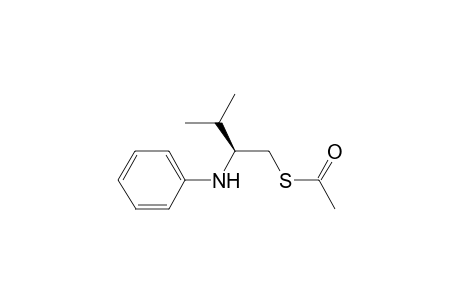 (S)-N-Phenyl-2-amino-3-methyl-1-thioacetybutane