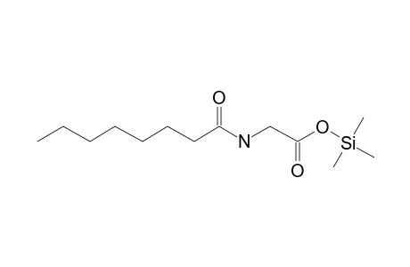 Octanoylglycine, trimethylsilyl-