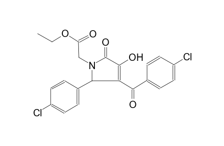 1H-pyrrole-1-acetic acid, 3-(4-chlorobenzoyl)-2-(4-chlorophenyl)-2,5-dihydro-4-hydroxy-5-oxo-, ethyl ester