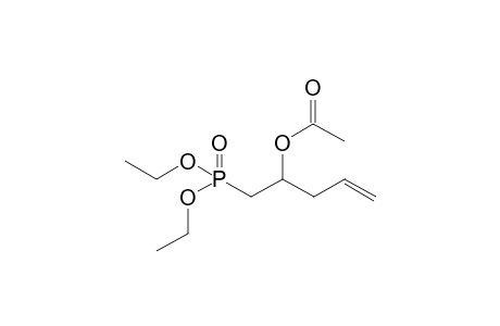 (rac)-Diethyl 2-Acetoxypent-4-enylphosphonate