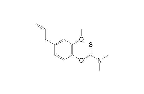 O-(4-allyl-2-methoxyphenyl) dimethylcarbamothioate