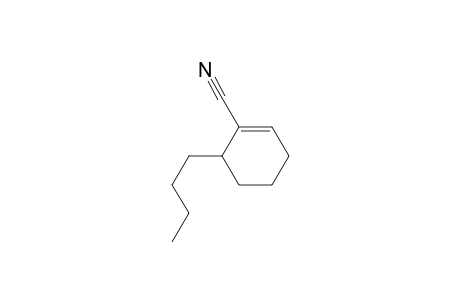 1-Cyclohexene-1-carbonitrile, 6-butyl-, (.+-.)-