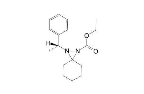 Ethyl 2-(1-phenylethyl)spiro[diaziridine-3,1'-cyclohexane]-1-carboxylate