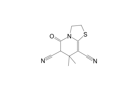 5H-thiazolo[3,2-a]pyridine-6,8-dicarbonitrile, 2,3,6,7-tetrahydro-7,7-dimethyl-5-oxo-