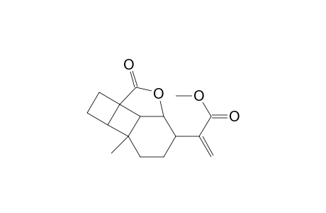2-(1-Methoxycarbonyl-ethenyl)-5-methyl-11-oxa-tetracyclo[7.2.1.0(6,9).0(5,12)]dodecan-10-one