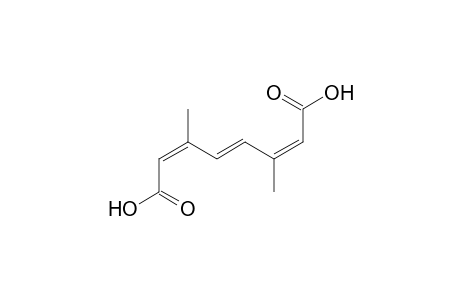 (2Z,4E,6Z)-3,6-Dimethylocta-2,4,6-triendioic acid